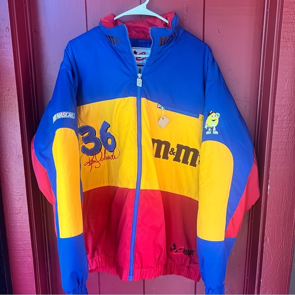 Chase Authentics Other - M&M Vintage LIKE NEW! NWOT!Ken Schrader #36 Racing Jacket Mens Size L